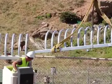 Nuevo sistema de seguridad en la valla de Ceuta Nuevo sistema de seguridad en la valla de Ceuta