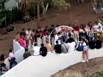 El preocupante combate de boxeo entre niños en un parque de Tenerife