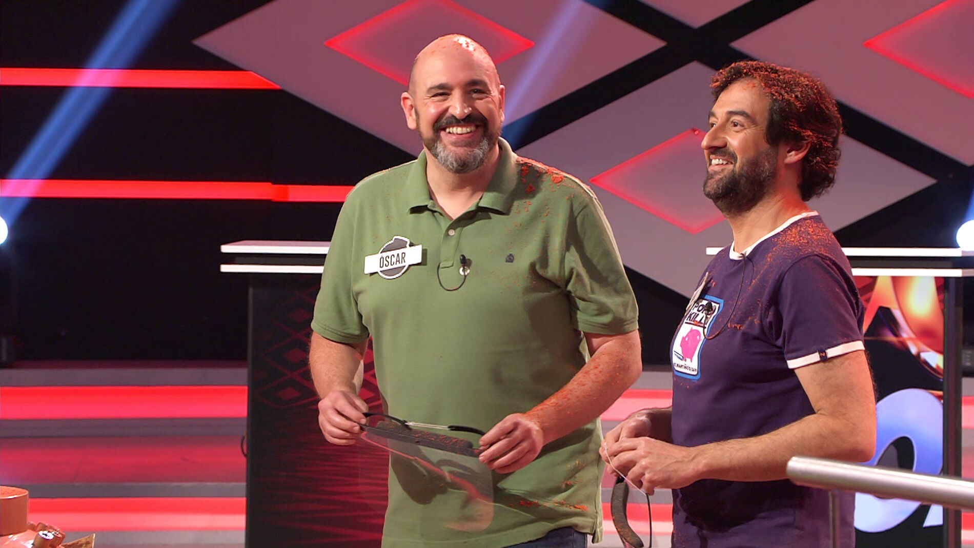 Manolo y Óscar, de 'Los dispersos', se toman con humor su "empanamiento" en la bomba final de '¡Boom!'