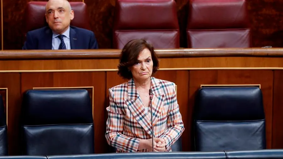 La vicepresidenta primera del Gobierno, Carmen Calvo. La vicepresidenta primera del Gobierno, Carmen Calvo.