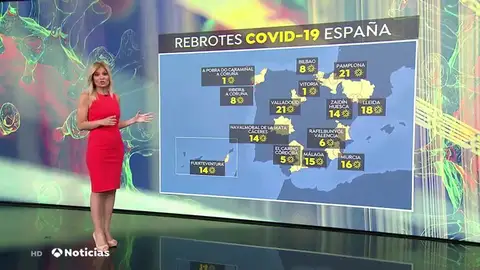Los rebrotes de coronavirus se extienden durante la nueva normalidad con una decena activos Los rebrotes de coronavirus se extienden durante la nueva normalidad con una decena activos