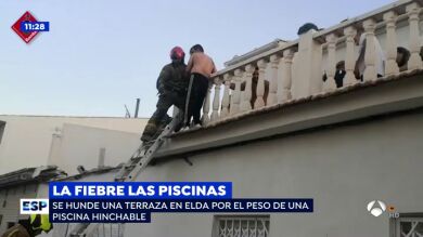 La tragedia que rozó a los dueños de la terraza que se derrumbó por el peso de una piscina