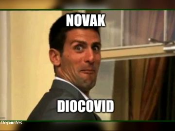 Los memes se ceban con Novak Djokovic tras su positivo por coronavirus