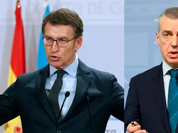 Alberto Núñez Feijóo e Íñigo Urkullu Alberto Núñez Feijóo e Íñigo Urkullu