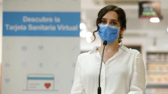 La presidenta de la Comunidad de Madrid, Isabel D&iacute;az Ayuso