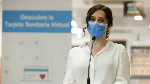 La presidenta de la Comunidad de Madrid, Isabel Díaz Ayuso La presidenta de la Comunidad de Madrid, Isabel Díaz Ayuso