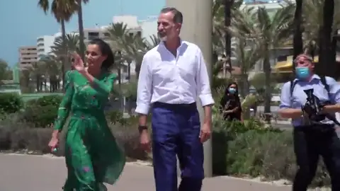 Los reyes agradecen a los turistas alemanes que elijan Baleares para sus vacaciones tras el coronavirus Los reyes agradecen a los turistas alemanes que elijan Baleares para sus vacaciones tras el coronavirus
