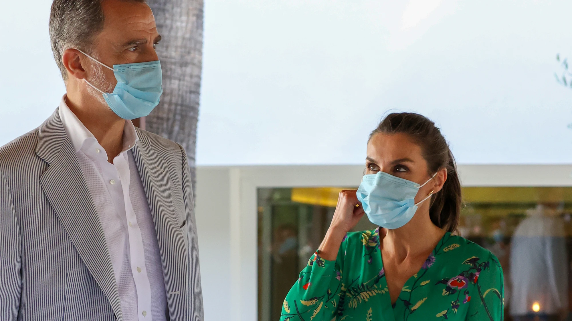 El rey Felipe y la reina Letizia