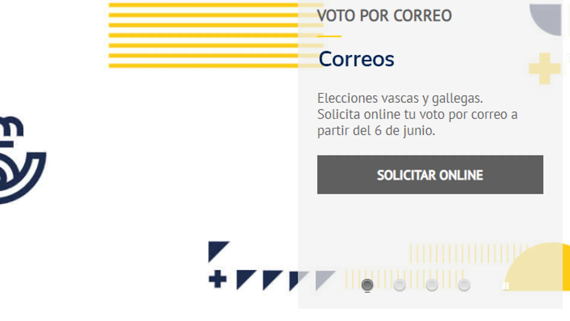 Voto por correo en las elecciones gallegas 2020 Voto por correo en las elecciones gallegas 2020