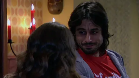 La declaración de amor de Lucas a Sara La declaración de amor de Lucas a Sara