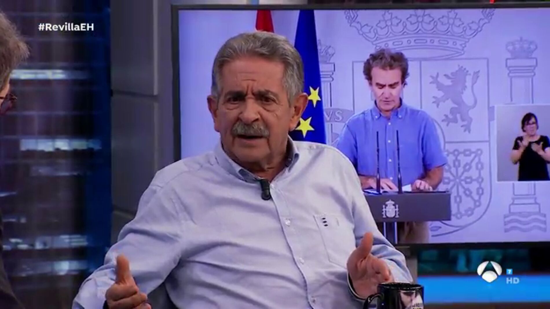 Miguel Ángel Revilla discrepa respecto a la opinión de Pablo Motos sobre Fernando Simón: "Ante lo que nadie conoce, ¿quién es el 'guapo' que está preparado?"