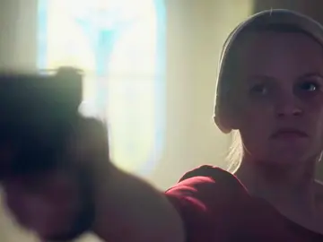 Elisabeth Moss en 'El cuento de la criada' Elisabeth Moss en 'El cuento de la criada'