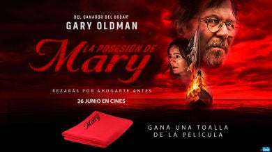 CONCURSO: Consigue una toalla de 'La posesión de Mary', la película de terror con Gary Oldman