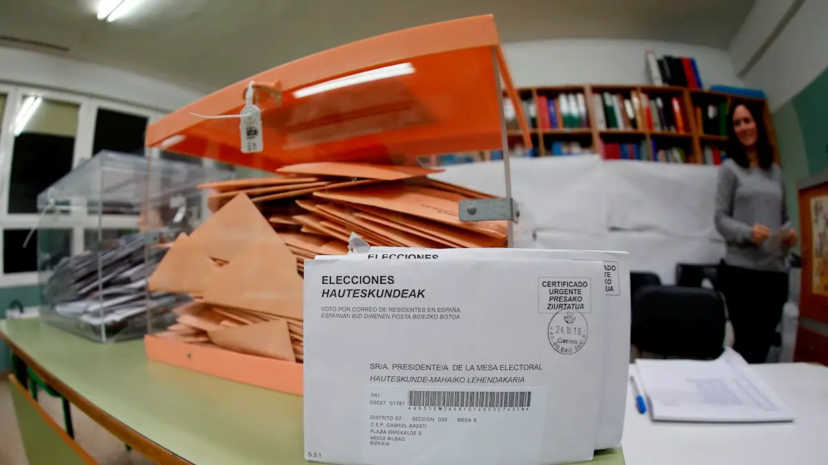 Mesas de votaci&oacute;n en las elecciones