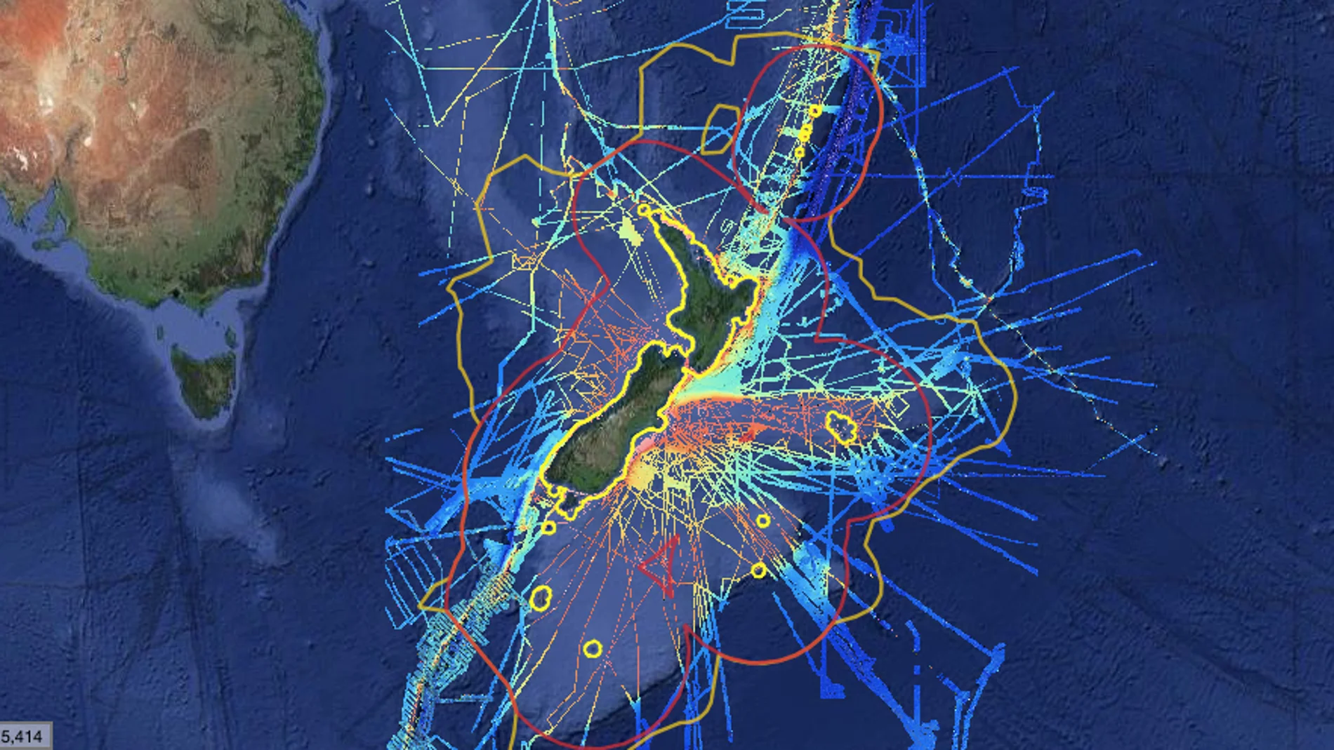 Mapa Zelandia Mapa Zelandia