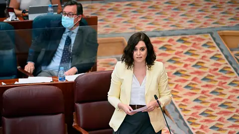 La presidenta de la Comunidad de Madrid, Isabel Díaz Ayuso La presidenta de la Comunidad de Madrid, Isabel Díaz Ayuso