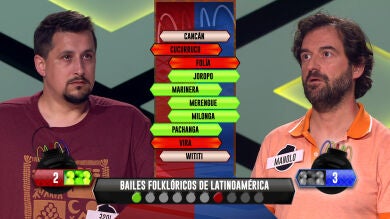 Un reñido desempate entre 'Los fartones' y 'Los dispersos' en la bomba estratégica