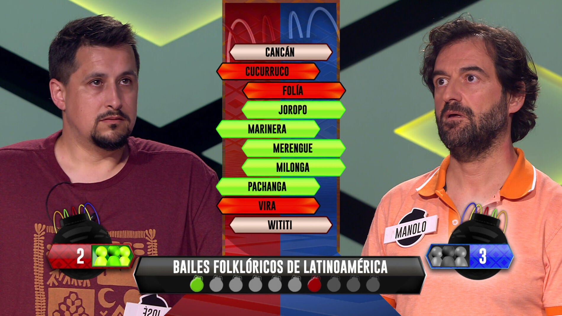 Un reñido desempate entre 'Los fartones' y 'Los dispersos' en la bomba estratégica