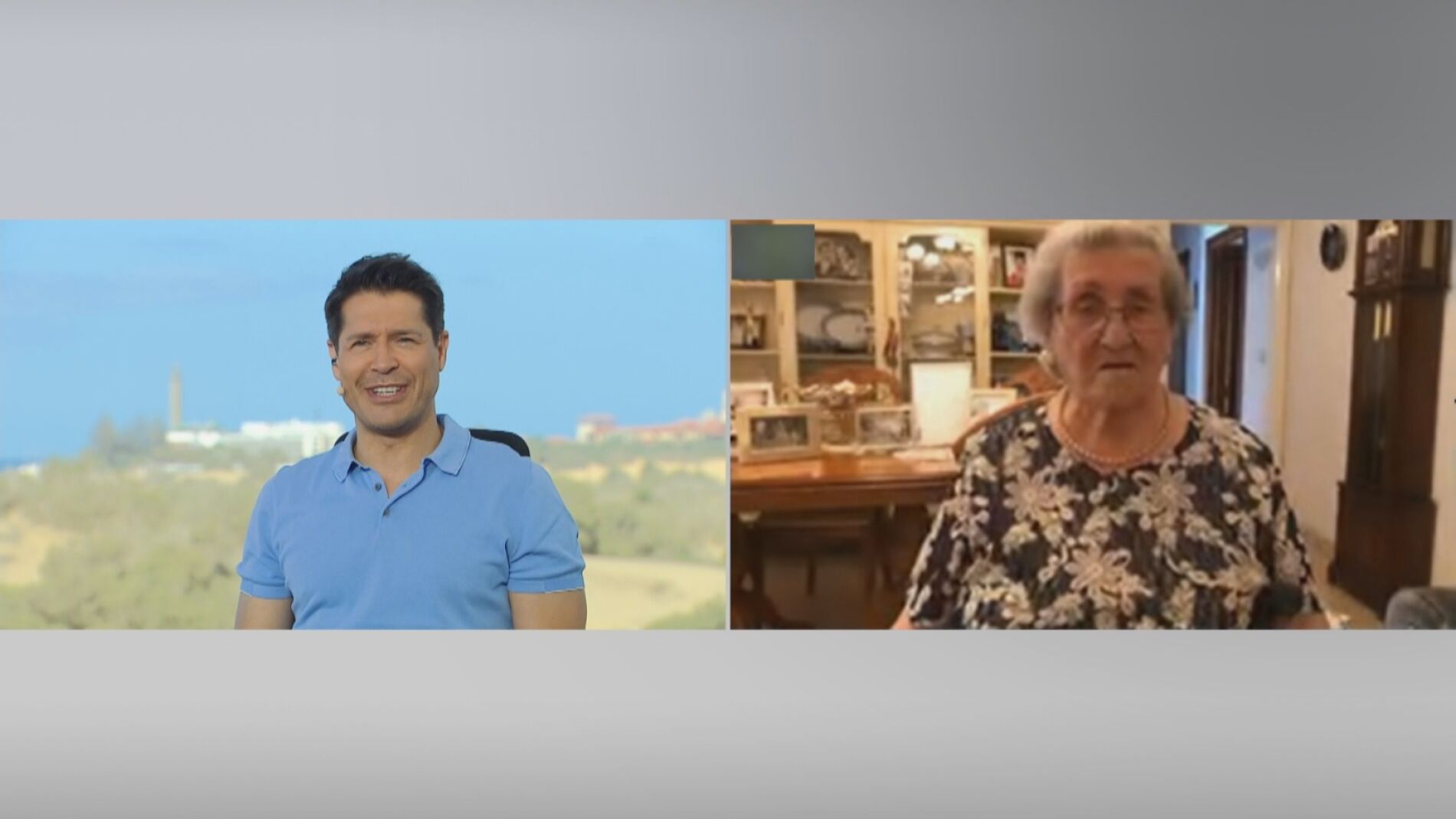 Jaime Cantizano sorprende a Felisa.
