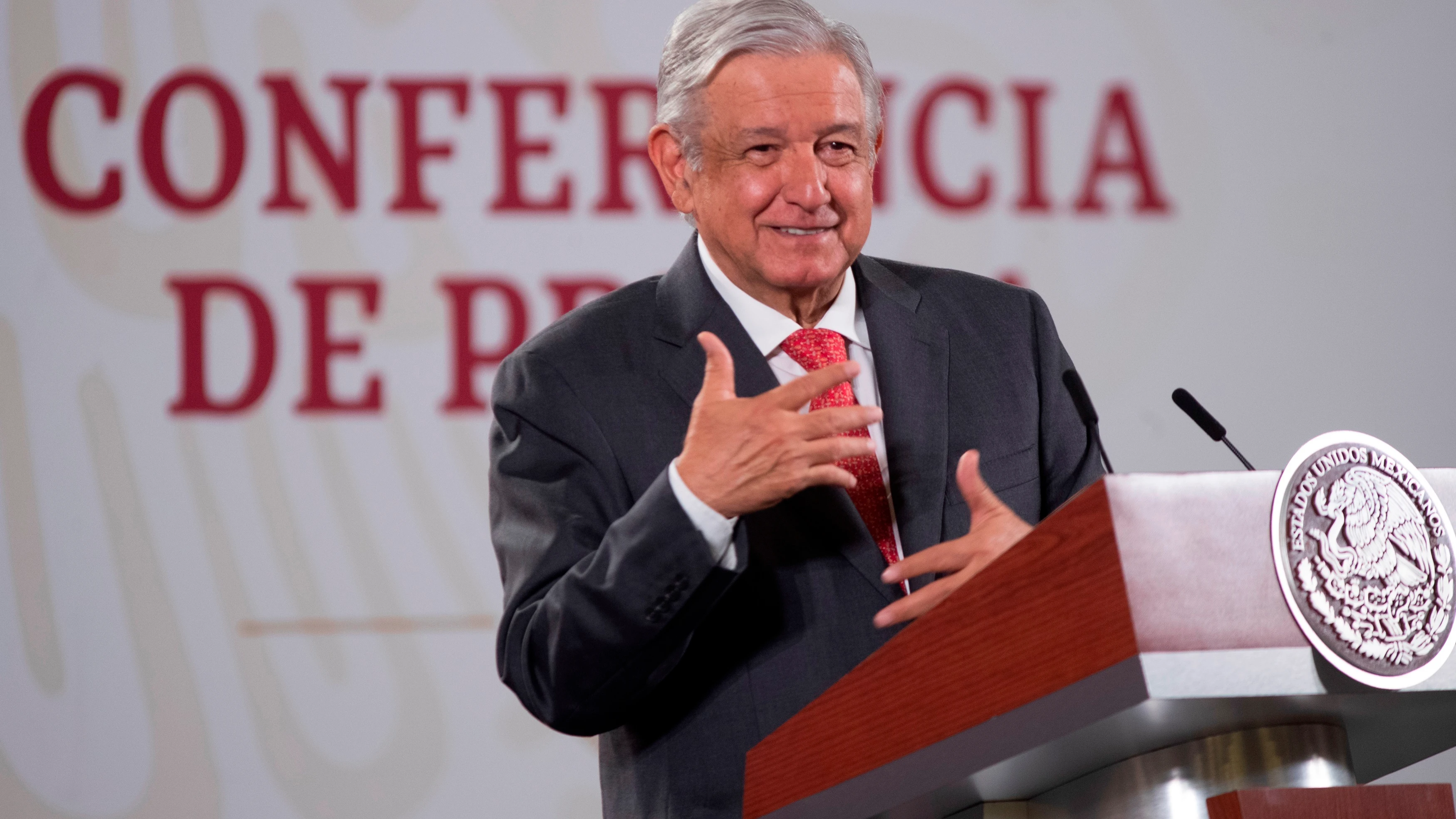 El presidente de México, Andrés Manuel López Obrador El presidente de México, Andrés Manuel López Obrador