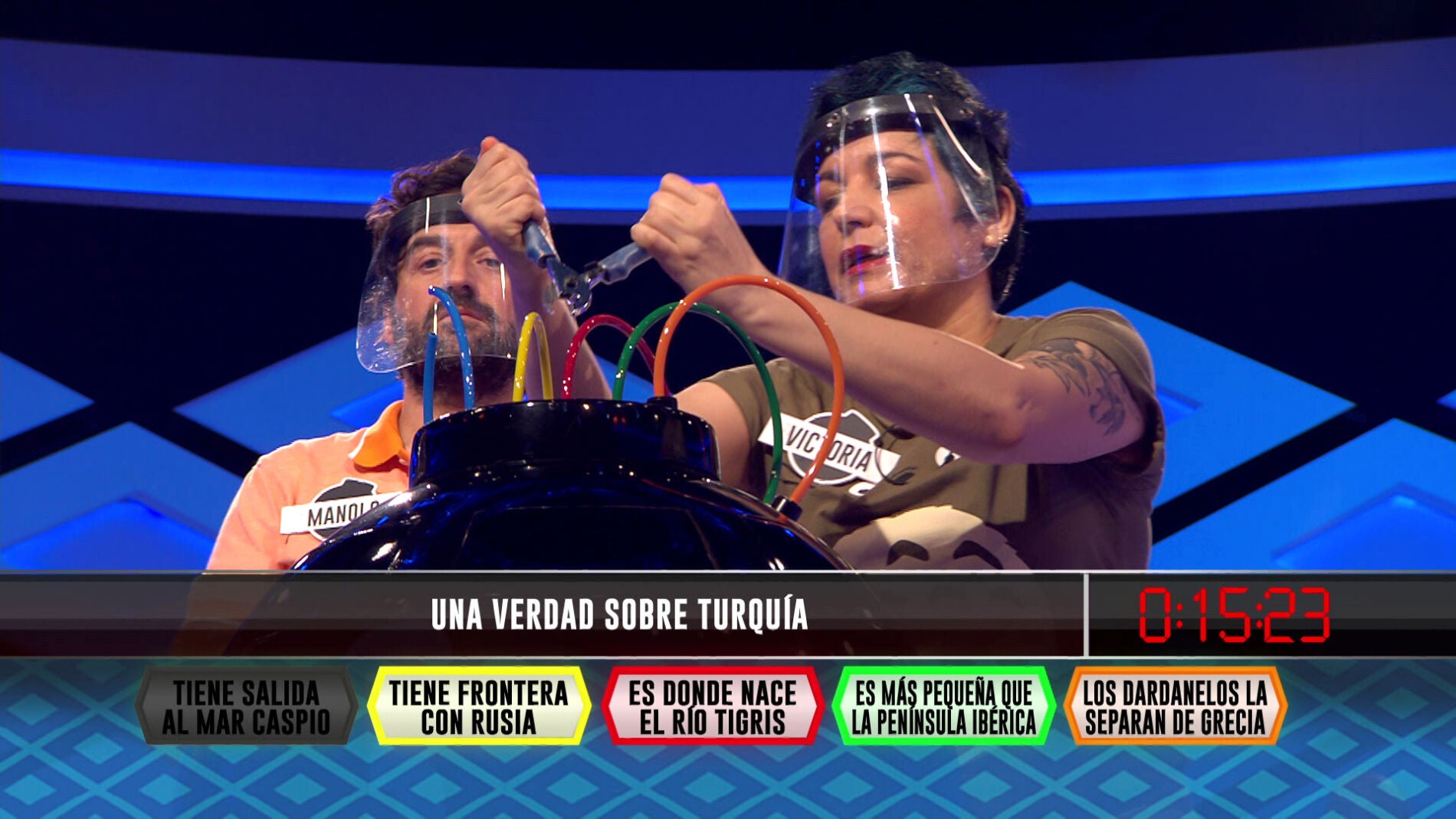 Una pregunta sobre Turquía pone en apuros a 'Los dispersos'