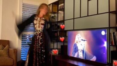 Las imágenes de Adele viendo una actuación suya de hace cuatro años que han revolucionado a sus fans