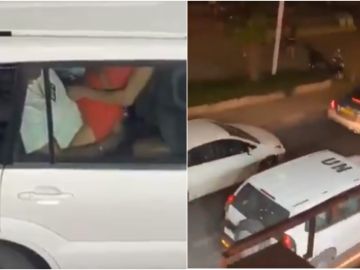 Graban a dos funcionarios de la ONU manteniendo sexo en el coche oficial durante un atasco
