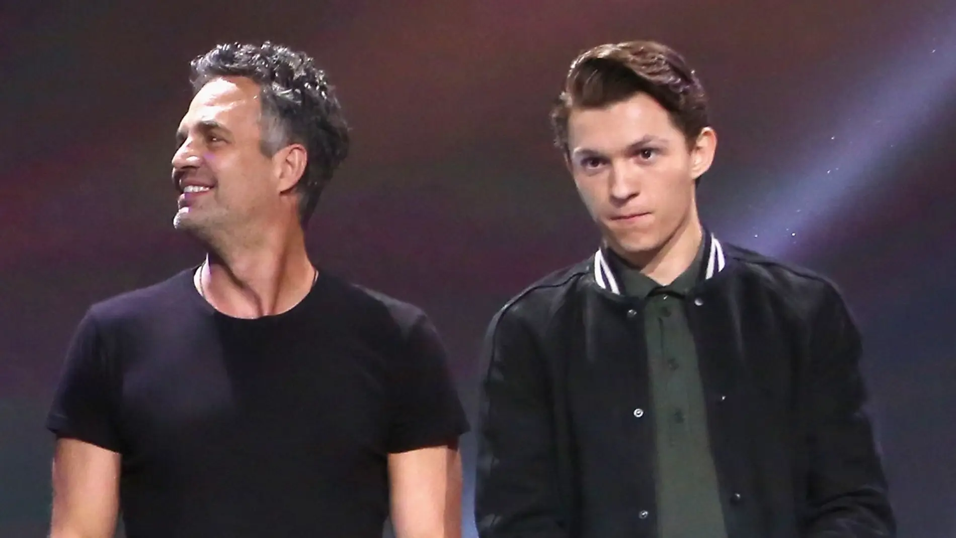 Mark Ruffalo y Tom Holland