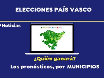 Elecciones vascas 2020: Mapa de los resultados en las elecciones del País Vasco por municipios según las encuestas