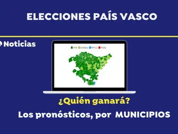 Elecciones vascas 2020: Mapa de los resultados en las elecciones del País Vasco por municipios según las encuestas Elecciones vascas 2020: Mapa de los resultados en las elecciones del País Vasco por municipios según las encuestas