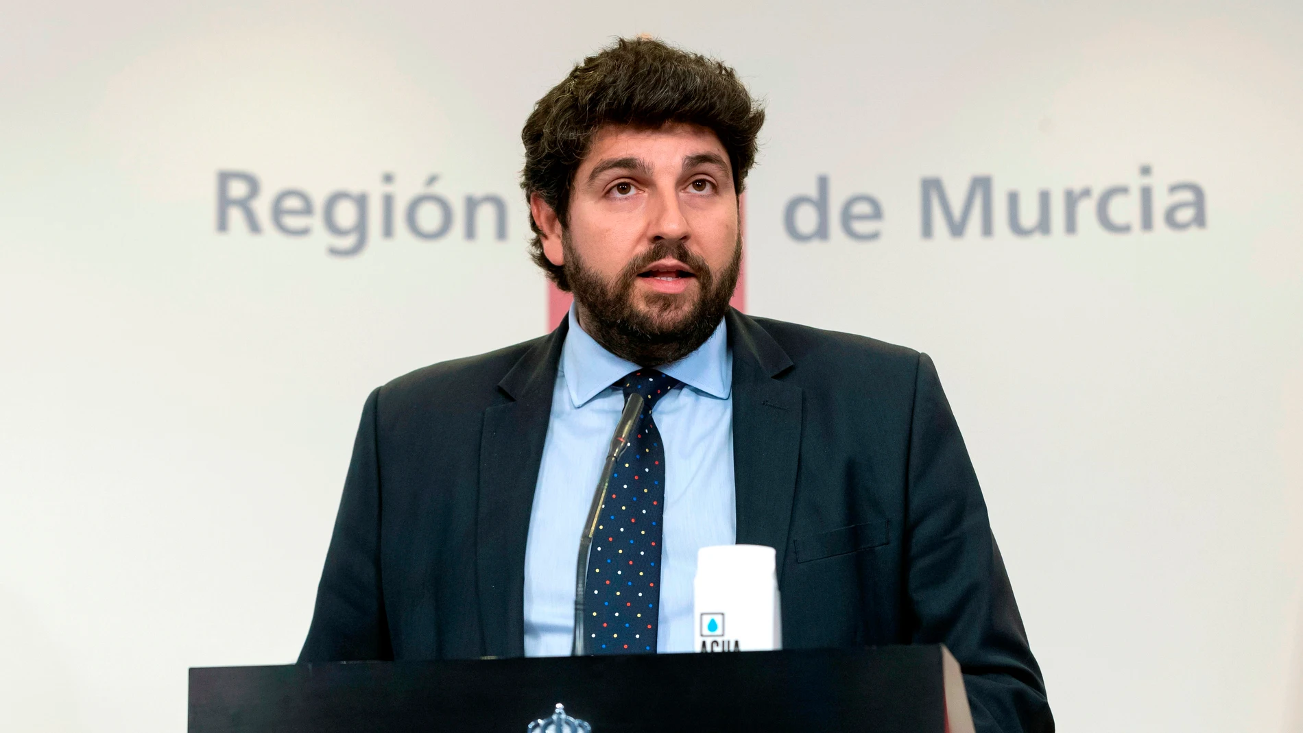 El presidente de la Región de Murcia, Fernando López Miras