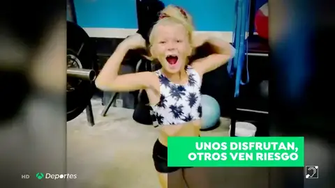 Brodie Bowen, la niña de siete años que levanta 41 kilos Brodie Bowen, la niña de siete años que levanta 41 kilos