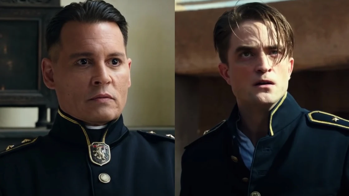 Johnny Depp y Robert Pattinson en 'Waiting for the barbarians' Johnny Depp y Robert Pattinson en 'Waiting for the barbarians'