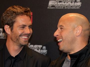 Paul Walker y Vin Diesel en la premiere de 'Fast and Furious'