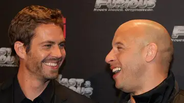 Paul Walker y Vin Diesel en la premiere de &#39;Fast and Furious&#39;
