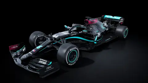 El nuevo monoplaza de Mercedes contra el racismo El nuevo monoplaza de Mercedes contra el racismo