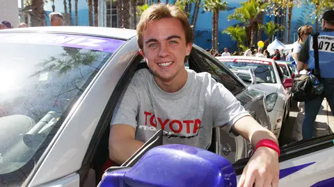 Frankie Muniz, en una fotografia en 2005 Frankie Muniz, en una fotografia en 2005