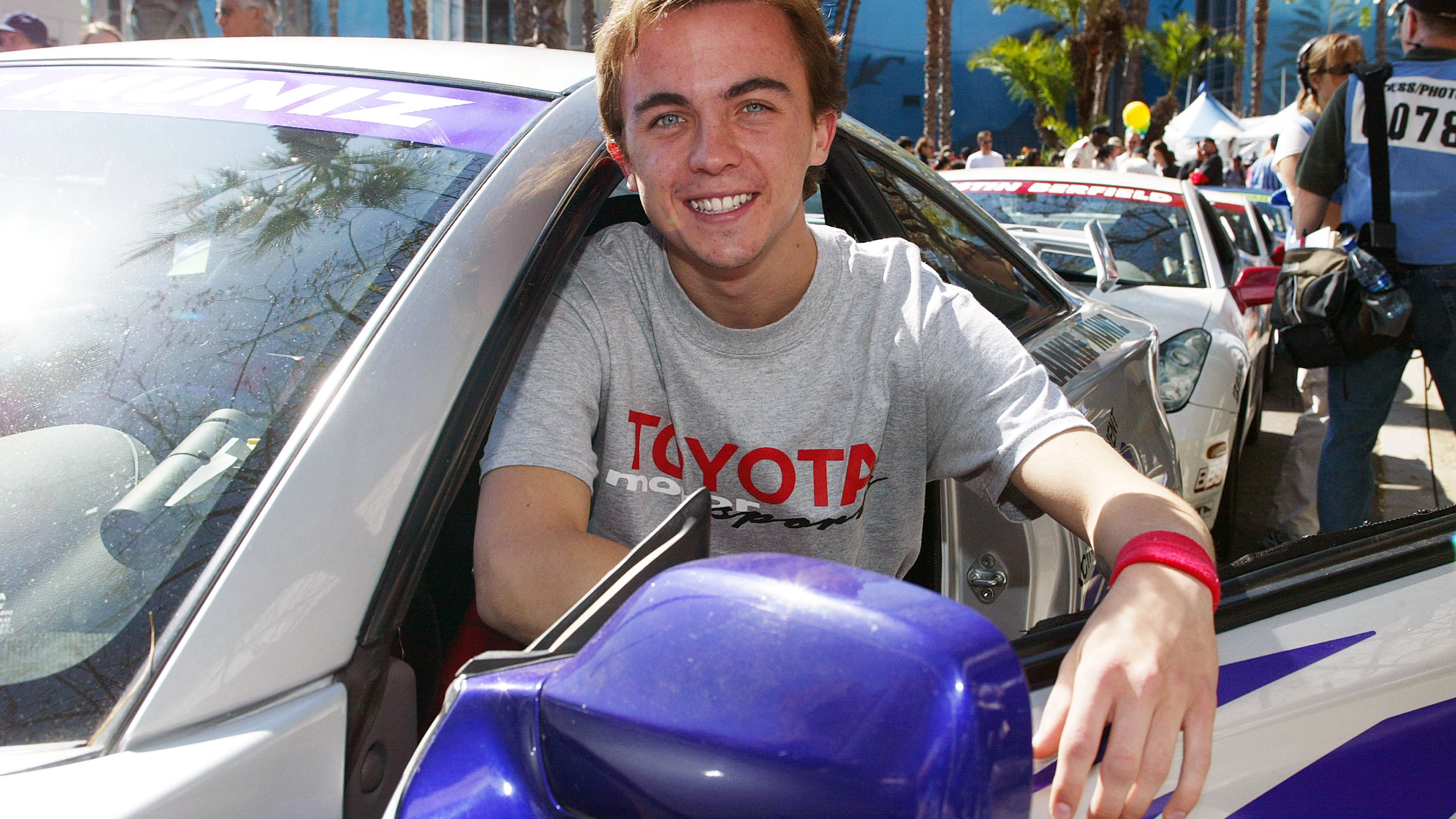 Frankie Muniz, en una fotografia en 2005