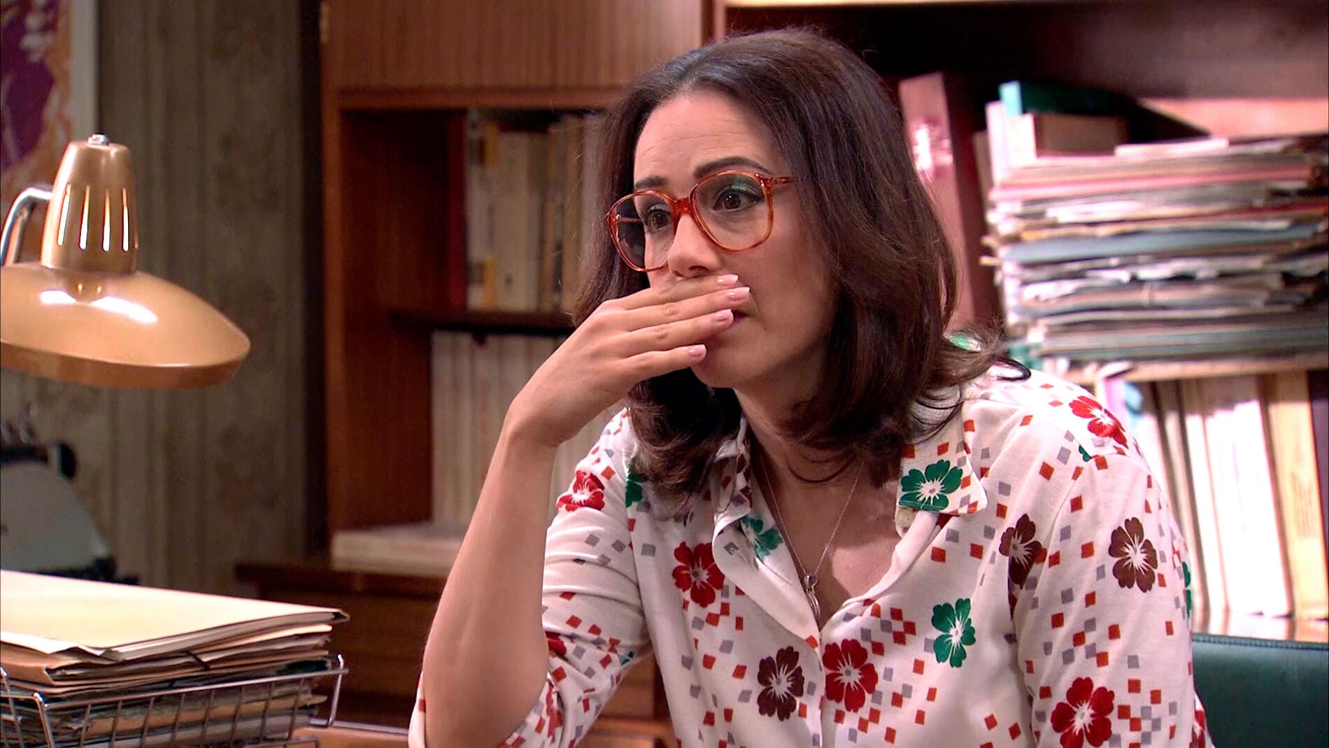 Cristina, desesperada le confiesa a Manolita su secreto: &ldquo;Guillermo no es el padre de mi hijo&rdquo;