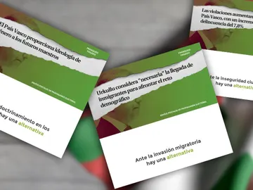 La polémica propaganda electoral de VOX para País Vasco y Galicia La polémica propaganda electoral de VOX para País Vasco y Galicia