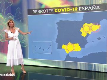 Los rebrotes de coronavirus en Andalucía, Cataluña y Aragón preocupan a Sanidad 