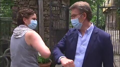 elecciones gallegas 2020. Alberto N&uacute;&ntilde;ez Feij&oacute;o: "Galicia tiene dos posibles modelos, un experimento o la experiencia de diez a&ntilde;os de gobierno"