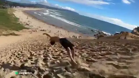 Tumbling, la espectacular disciplina de la gimnasia de trampolín donde se recorre una distancia haciendo acrobacias Tumbling, la espectacular disciplina de la gimnasia de trampolín donde se recorre una distancia haciendo acrobacias