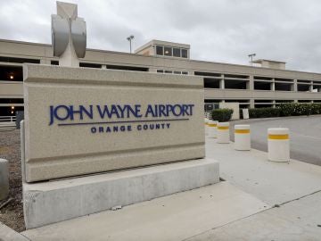 El aeropuerto John Wayne en Santa Ana, California