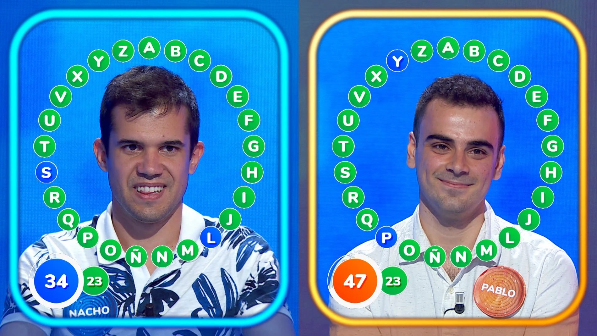 15 aciertos consecutivos marcan ‘El Rosco’ más igualado de Pablo y Nacho, ¿quién se alzará con la victoria?
