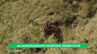 Hernique Pacheco Lima, futbolista del Cruzeiro, sobrevive tras caer por un barranco de 200 metros con su coche