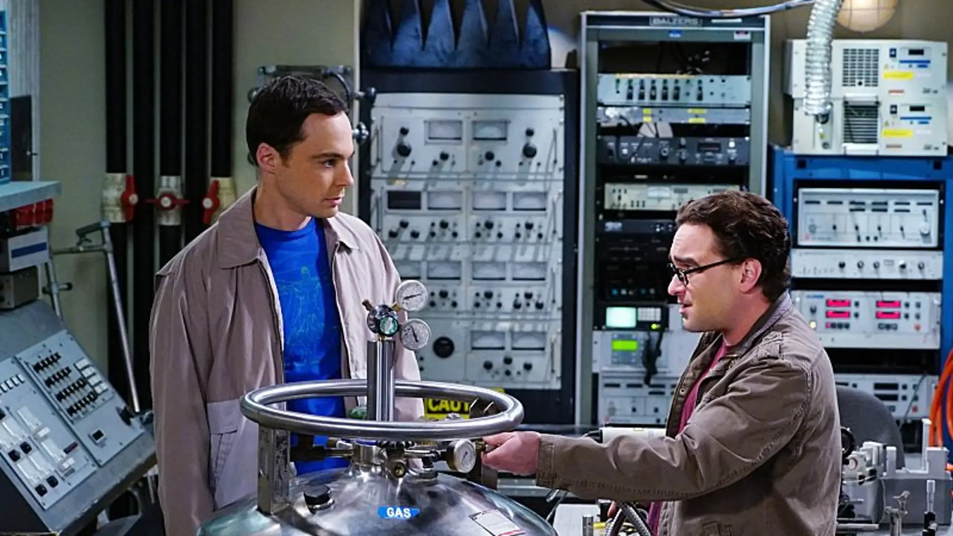 Jim Parsons y Johnny Galecki en 'The Big Bang Theory'