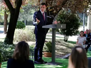 Pedro Sánchez en Moncloa Pedro Sánchez en Moncloa