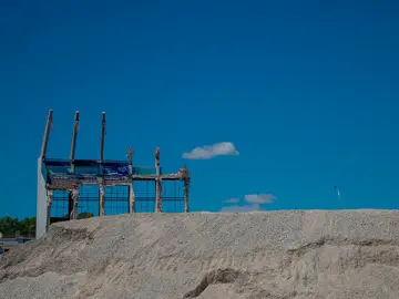 El Vicente Calderón, en obras de demolición El Vicente Calderón, en obras de demolición