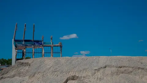 El Vicente Calderón, en obras de demolición El Vicente Calderón, en obras de demolición